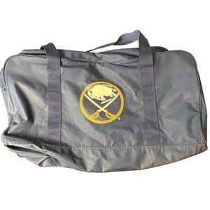 CCM Buffalo Sabres NHL Learn To Play Hockey Duffle Bag Blue EBLTP 30x15x15